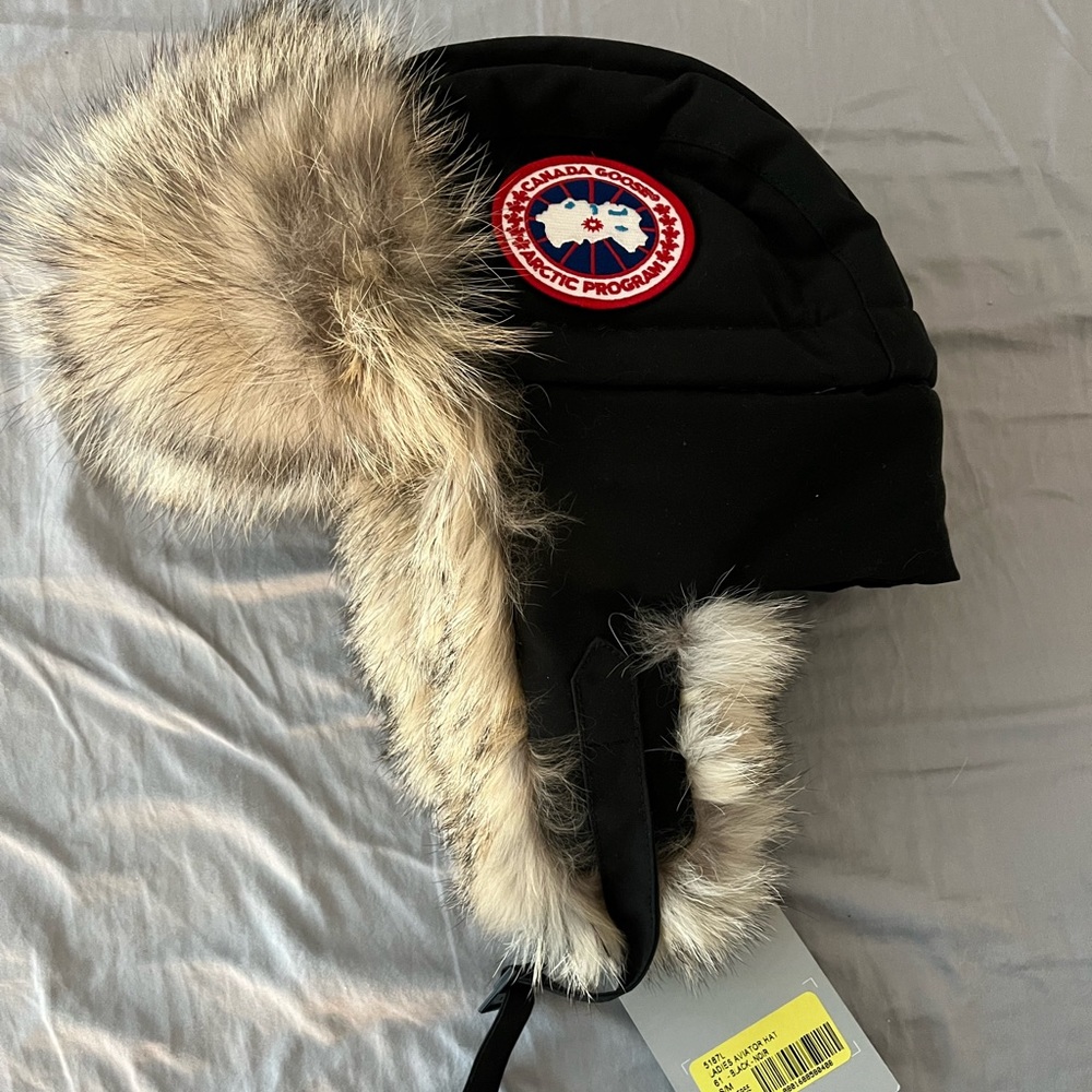 Canada Goose Fur Trapper Hat